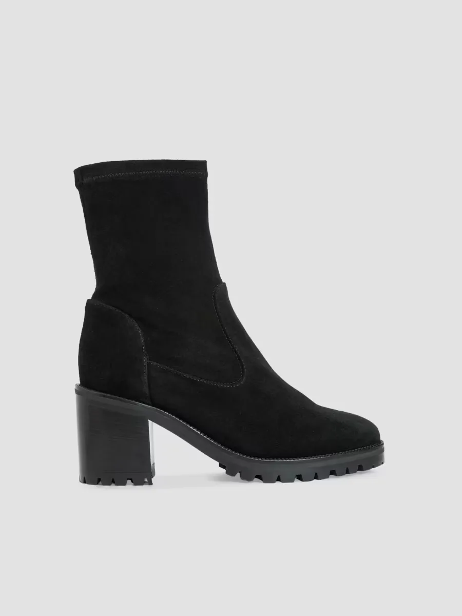 Joplin 75MM Suede Ankle Boots by Aquatalia