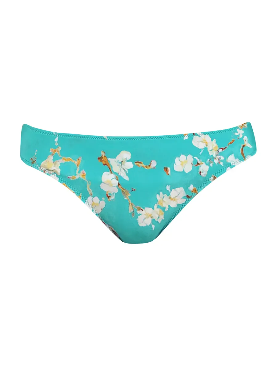 Cherry Blossoms Nicole Bikini Bottom by L'AGENCE