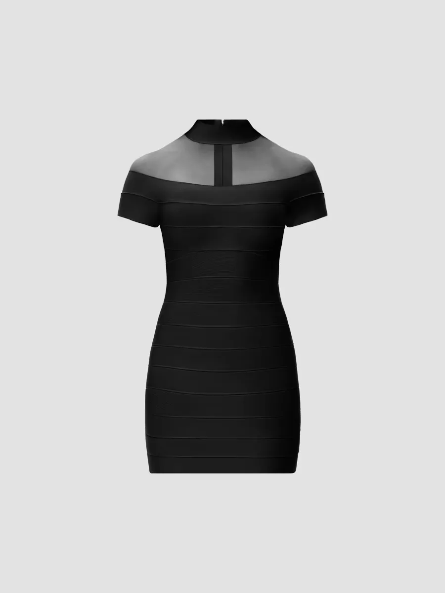 Bisous Bandage Mini Dress by Herv Lger