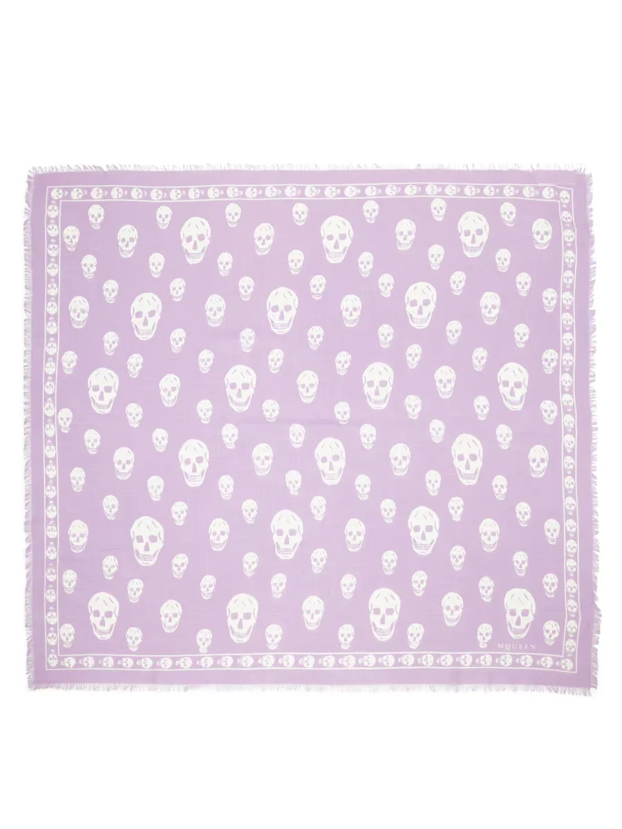 Silk Skull Scarf