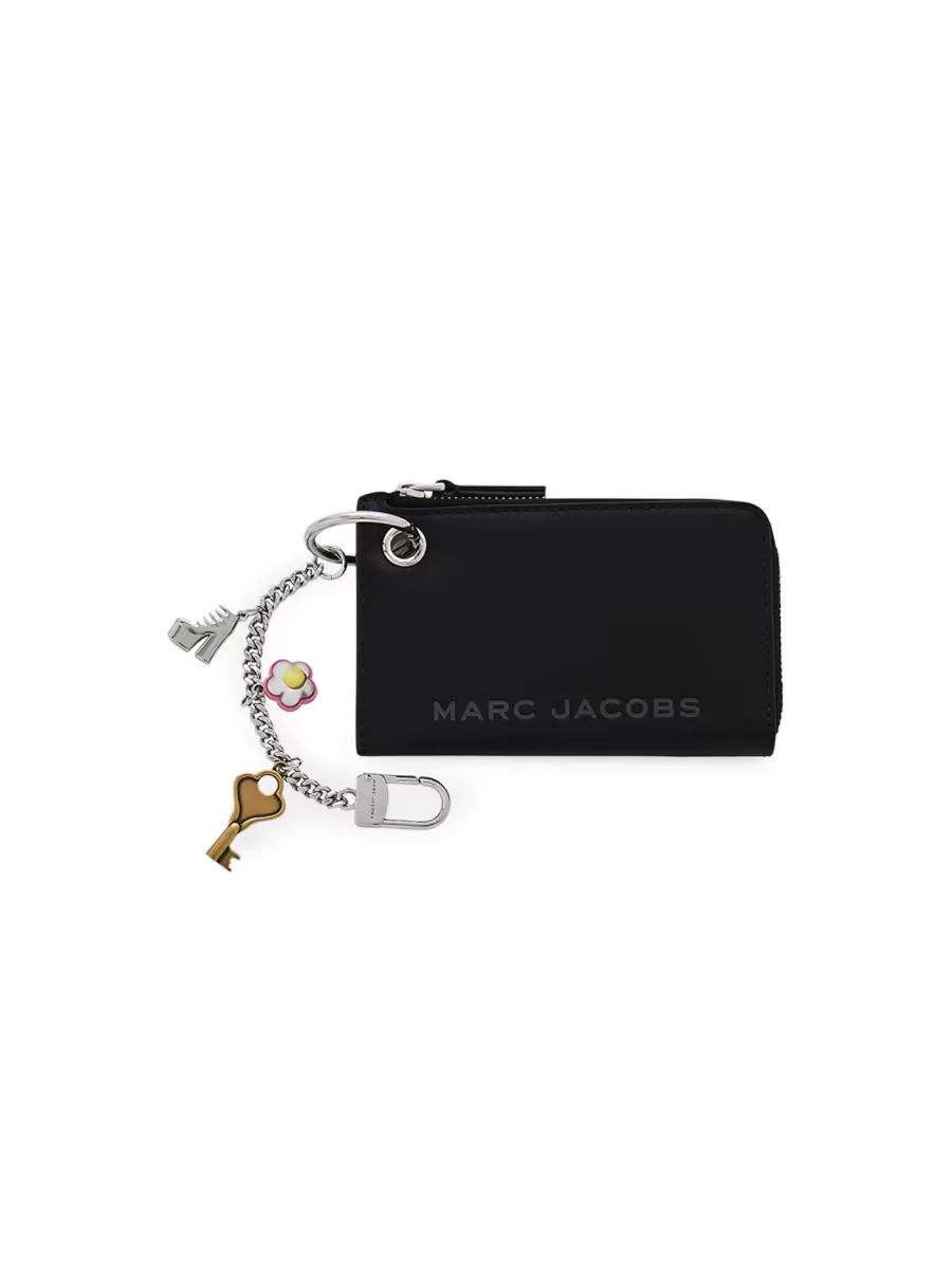 Leather Charm Wallet