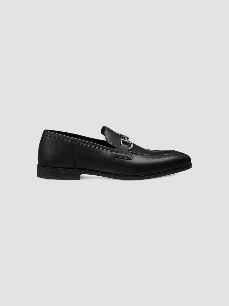 Simon Twistbit Leather Loafers