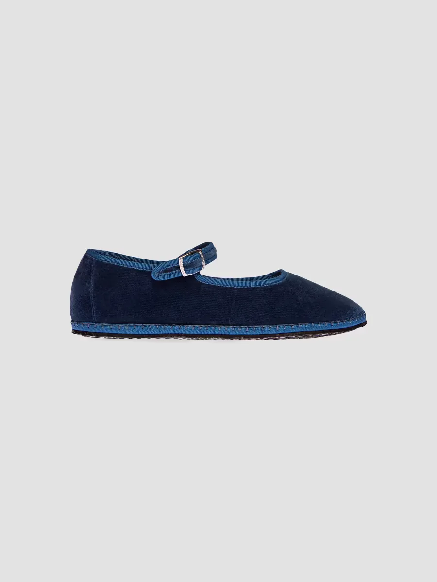 Timeless Delfina Velvet Mary Janes by Vibi Venezia