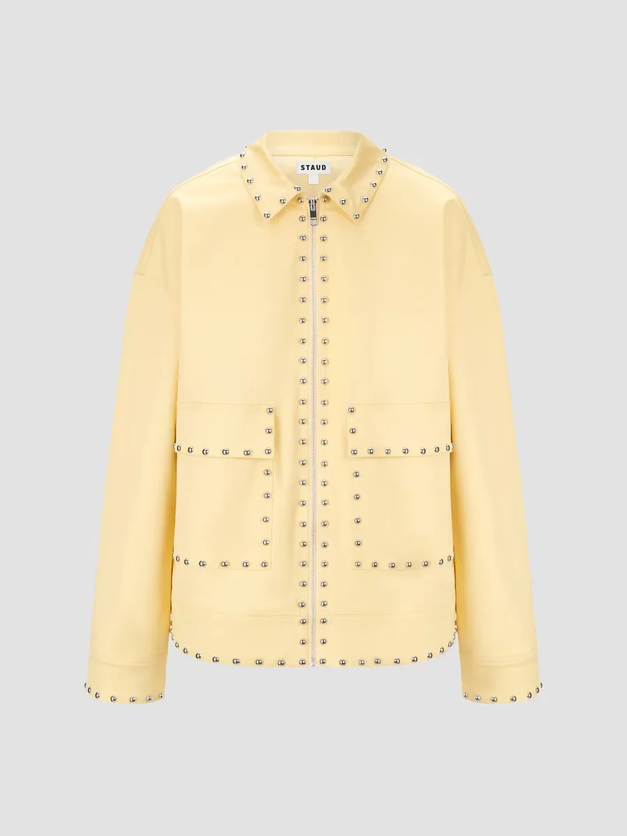 Clarke Studded Jacket by STAUD