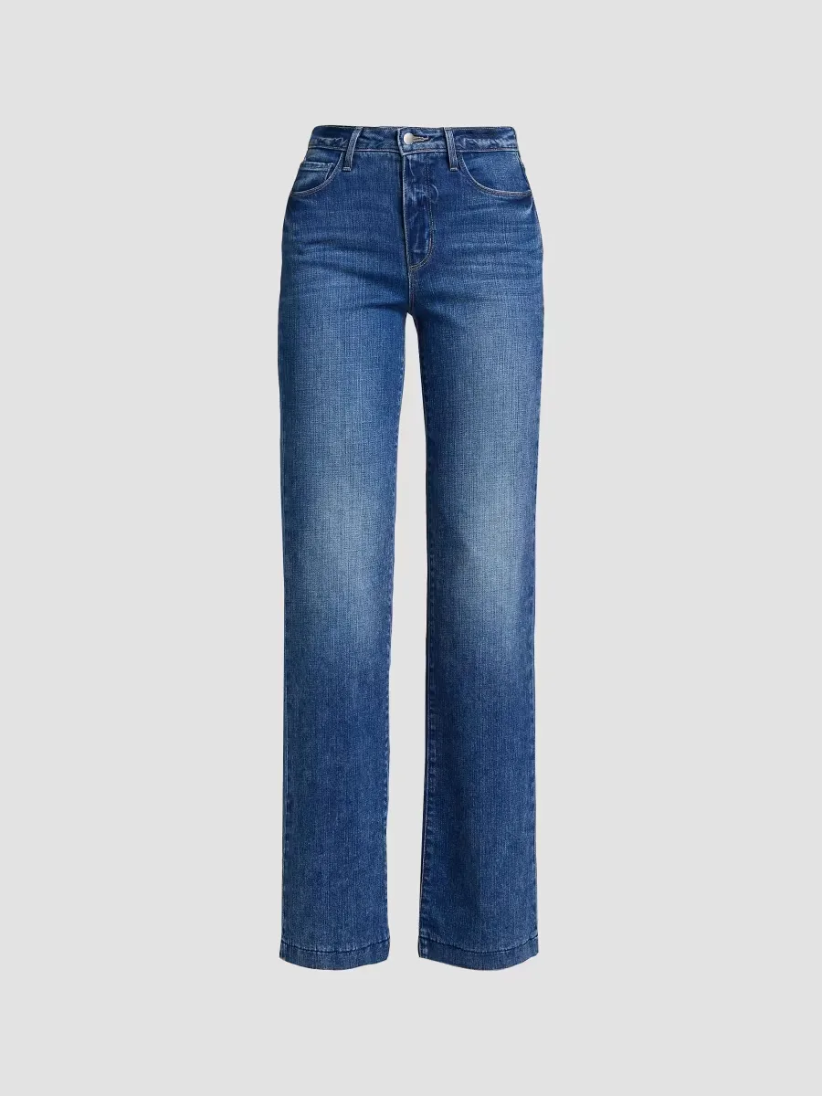 Clayton High-Rise Wide-Leg Jeans
