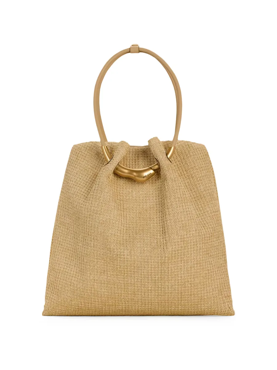 Asa Textured Tote Bag by Cult Gaia