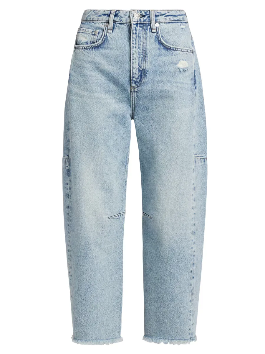 Charlie High-Rise Barrel Jeans by rag & bone