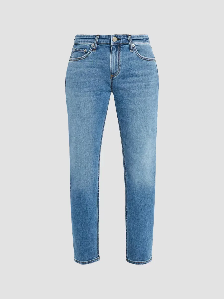 Dre Low-Rise Stretch Boyfriend Jeans by rag & bone