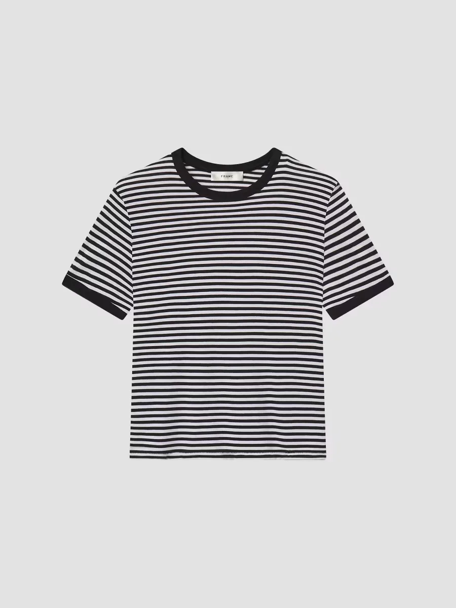 The Ringer Baby Striped Supima Cotton T-Shirt