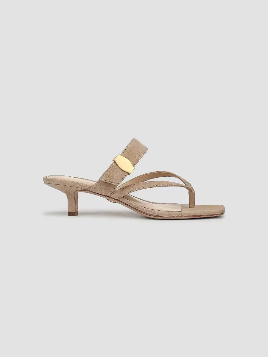 Salva Dash 45MM Suede Sandals by Veronica Beard