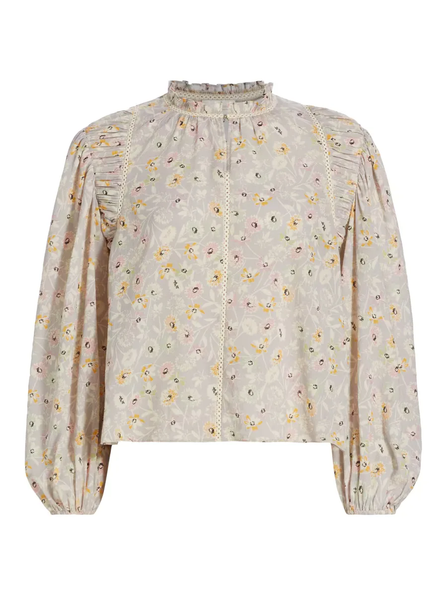 Delaney Lace-Detail Top by the westside