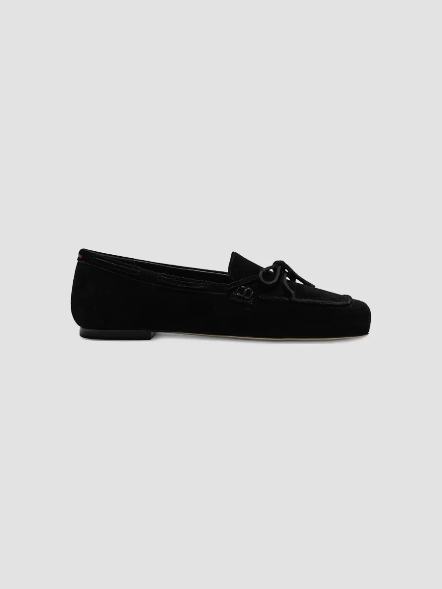 Jasper Suede Boat Loafers by Aeyde