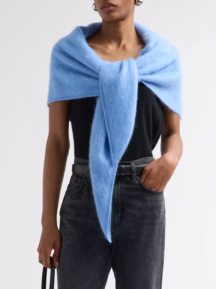 Cashmere Bandana Scarf by Lisa Yang
