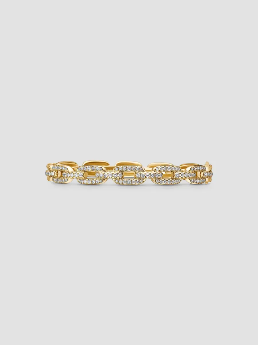 Stax Chain Link Bracelet in 18K Yellow Gold by David Yurman