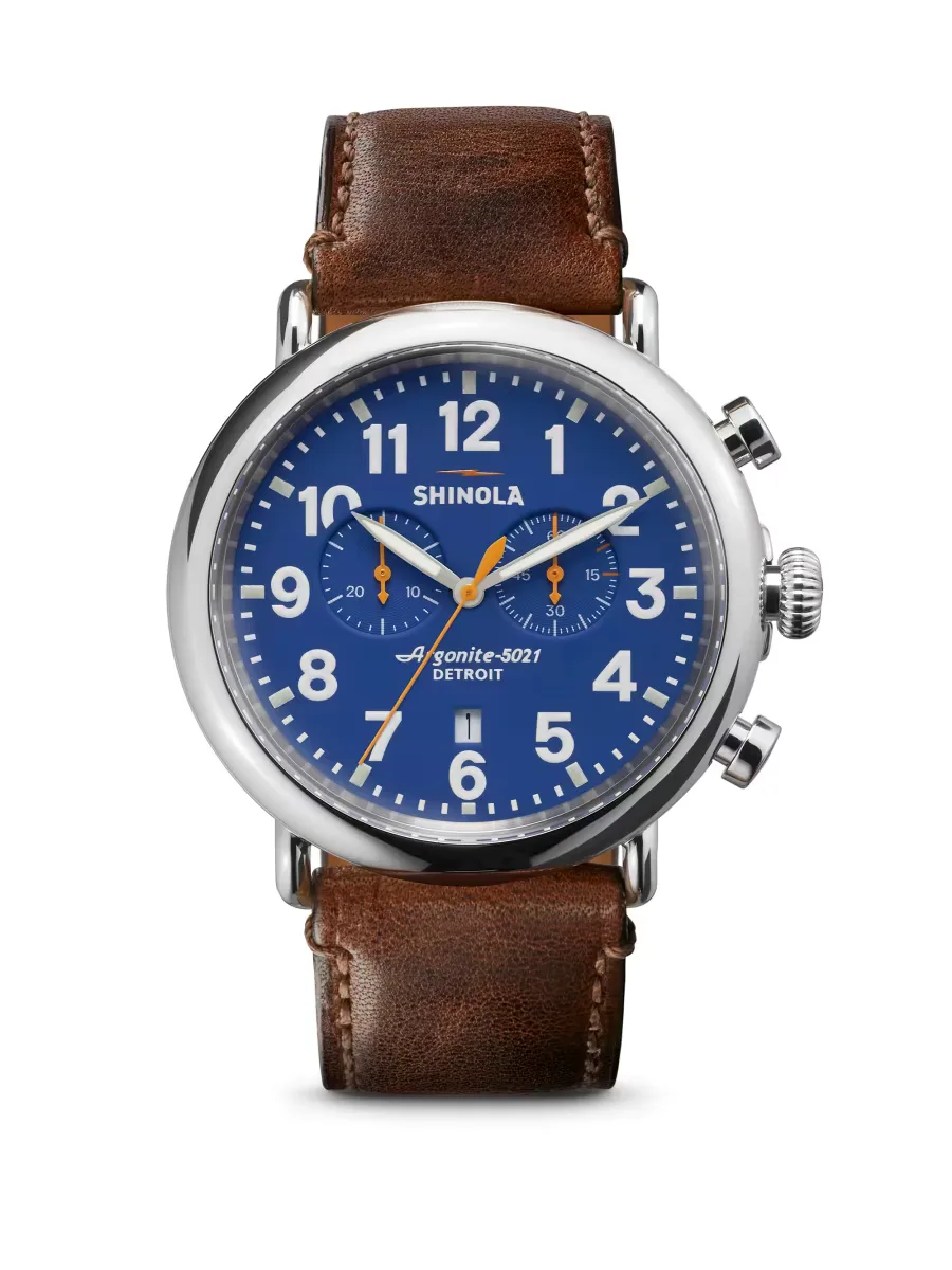 The Runwell Chronograph Watch by Shinola