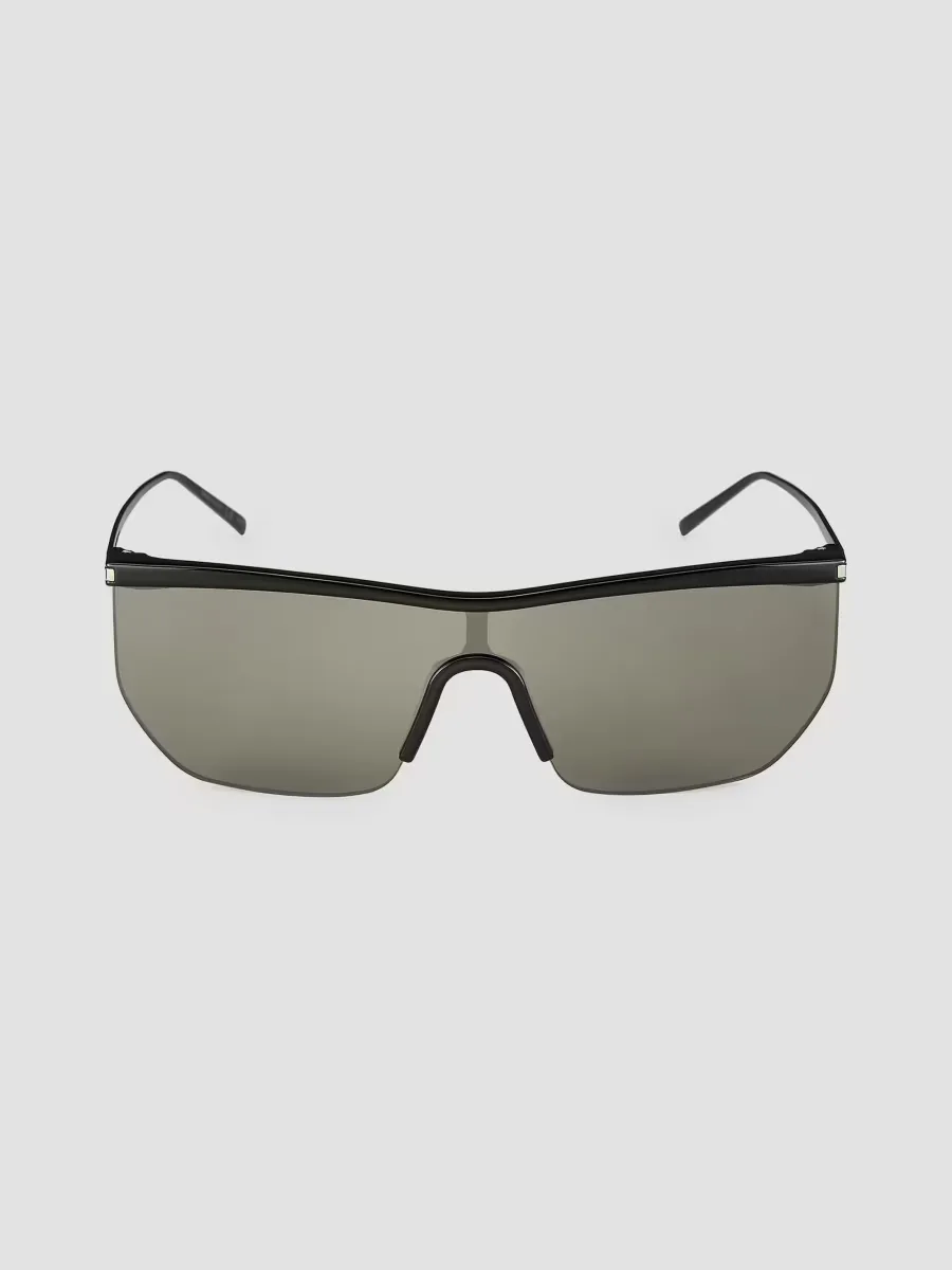 The Mask 99MM Mask Sunglasses by Saint Laurent