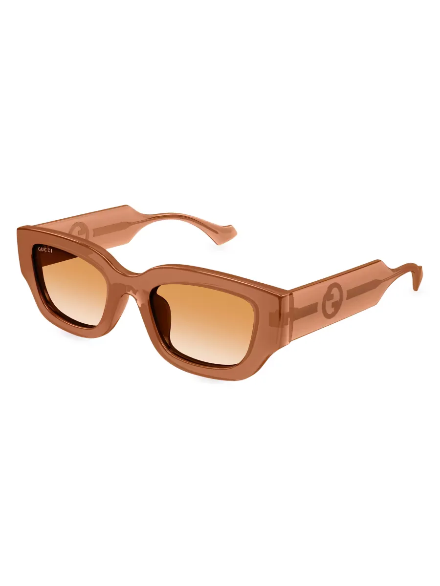 La Piscine 51MM Round Sunglasses by Gucci