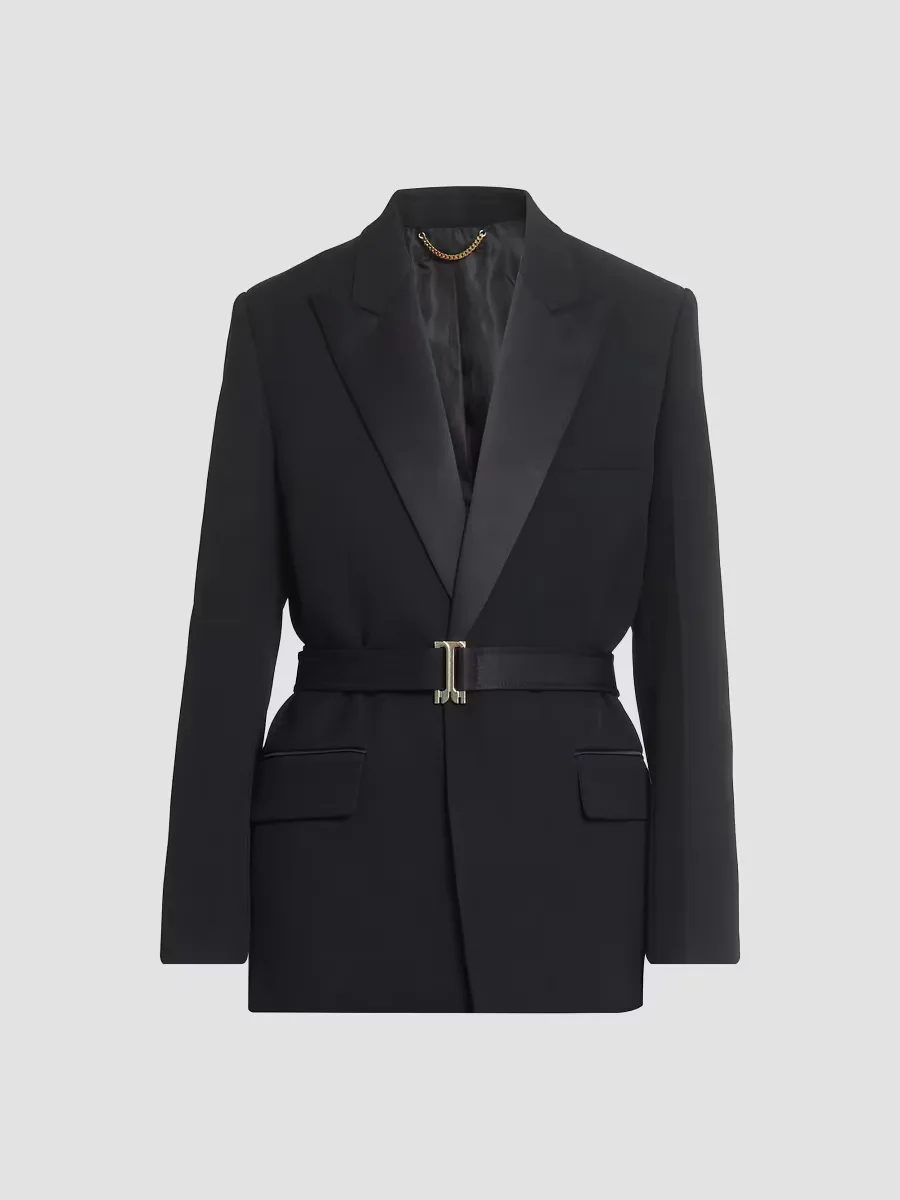 Belted Tailored Blazer by Victoria Beckham