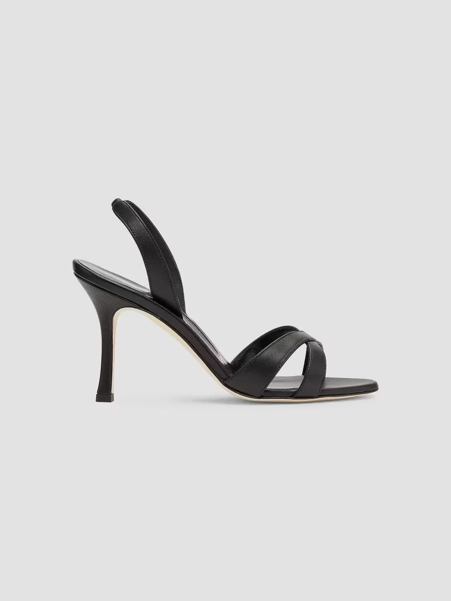 Callasli Leather Slingback Sandals