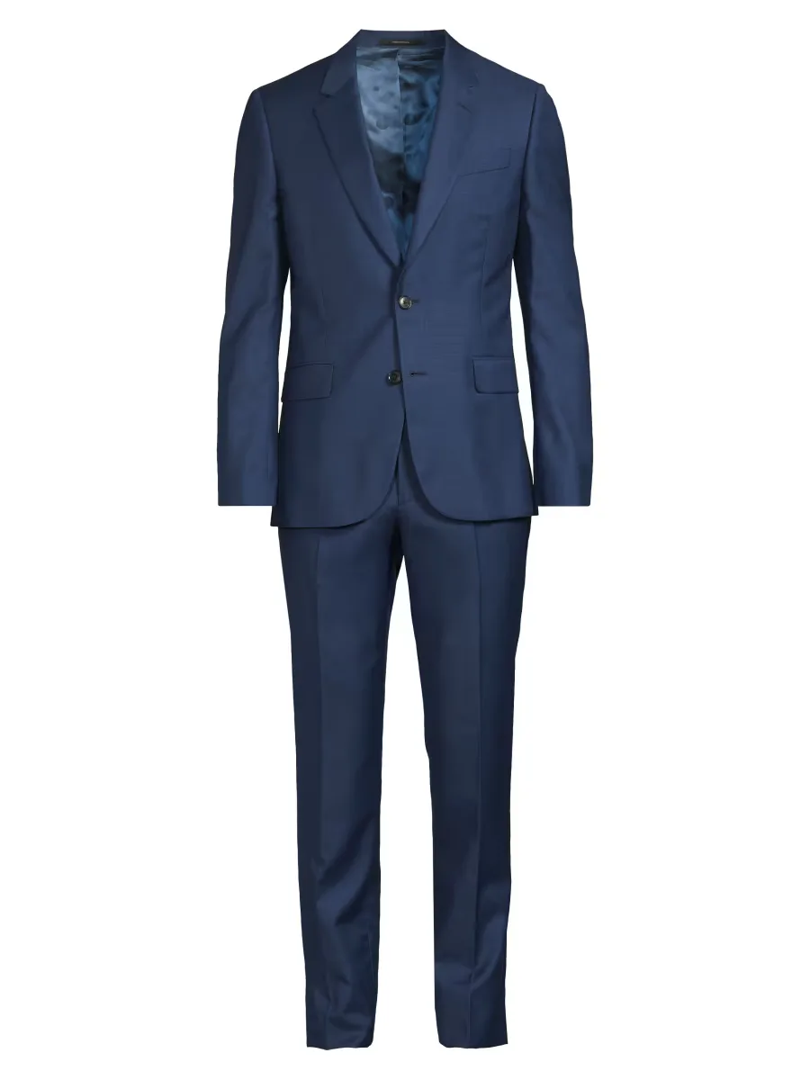 Tailored Fit Two-Button Wool Suit by Paul Smith