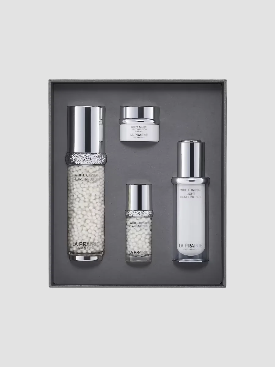 4-Piece White Caviar Brightening Indulgence Set by La Prairie