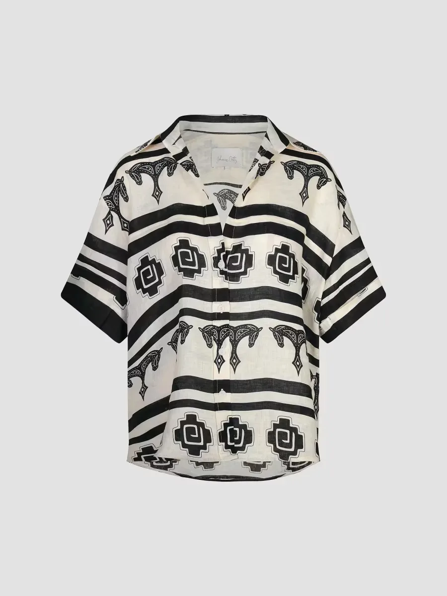 La Creciente Shirt by Johanna Ortiz