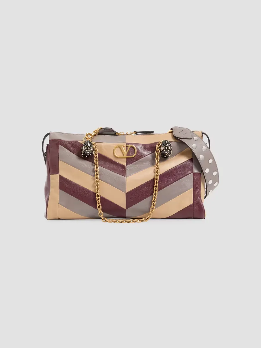 Panthea Medium Shoulder Bag in Nappa by Valentino