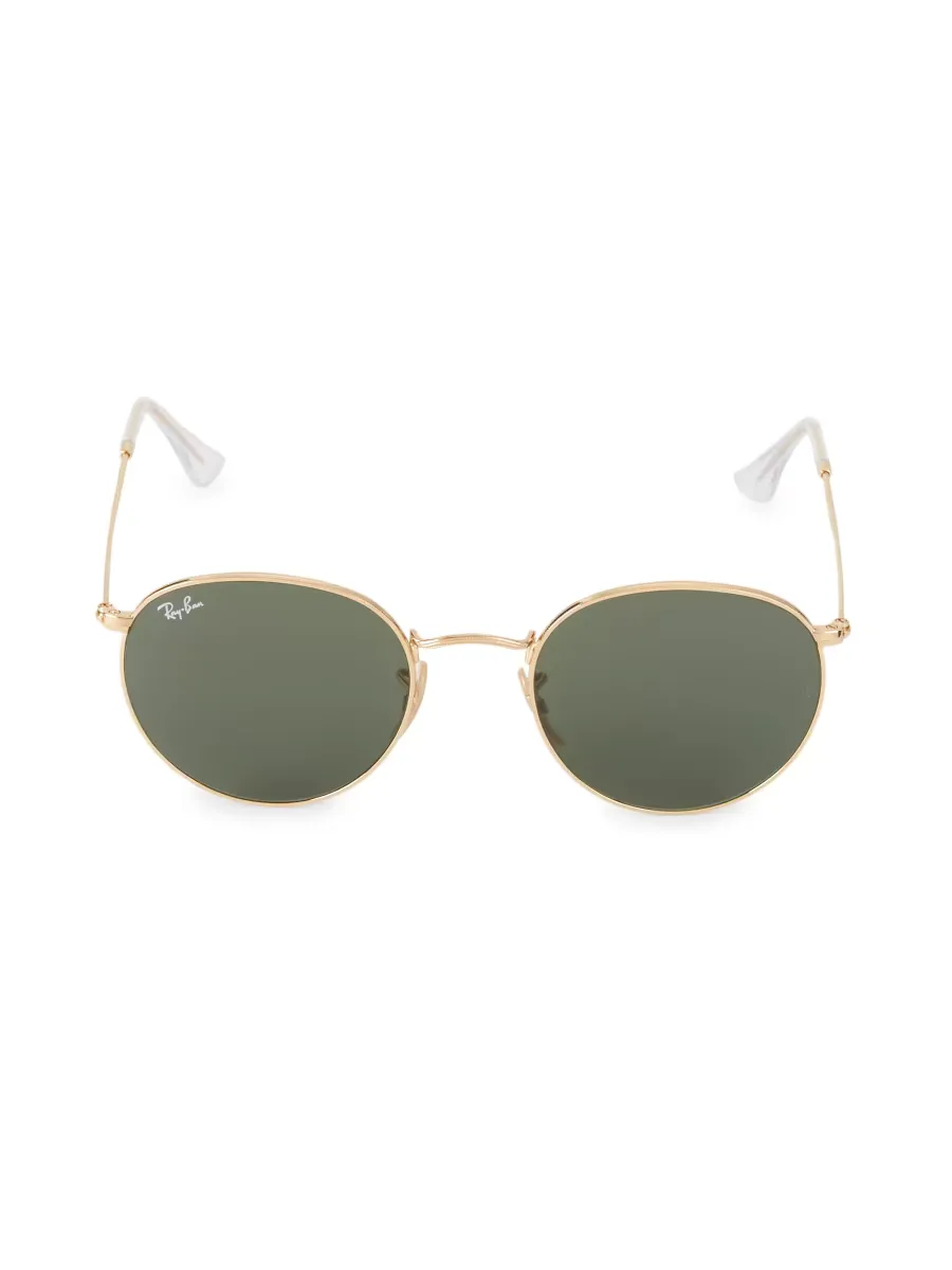 RB3447 53MM Round Sunglasses by Ray-Ban