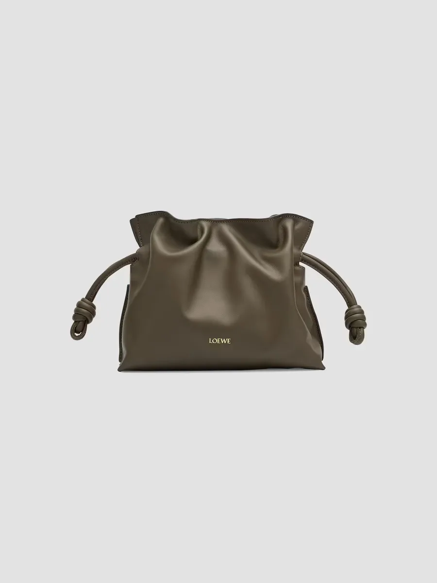 Flamenco Mini Leather Clutch by LOEWE
