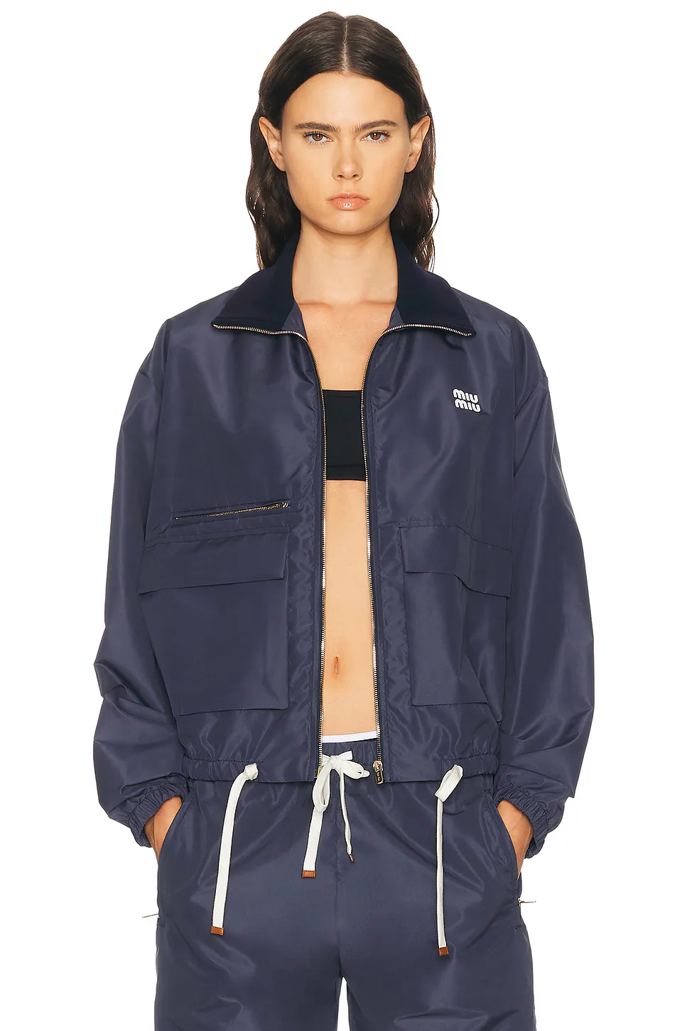Tela Tec Jacket by Miu Miu