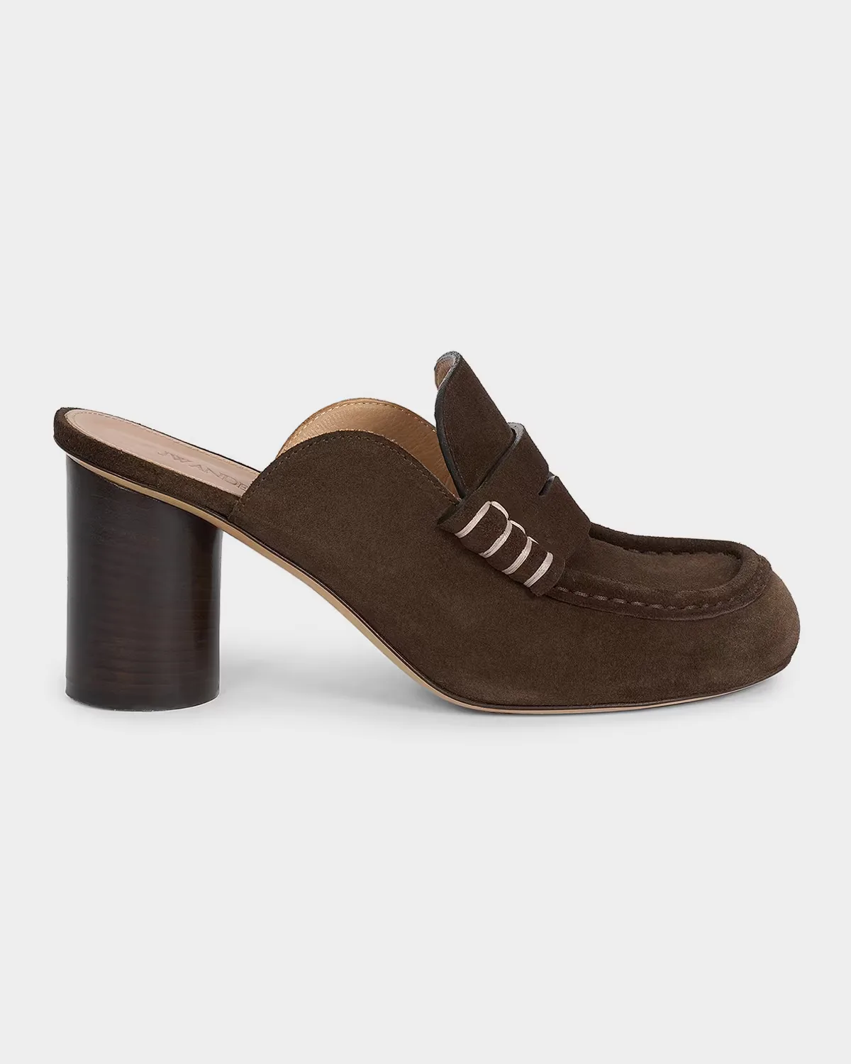 75mm Suede Loafer Mules by JW Anderson