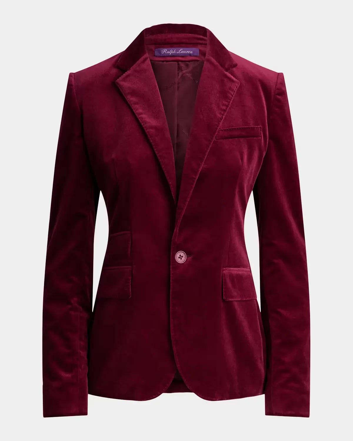 Parker Stretch Velvet Jacket by Ralph Lauren