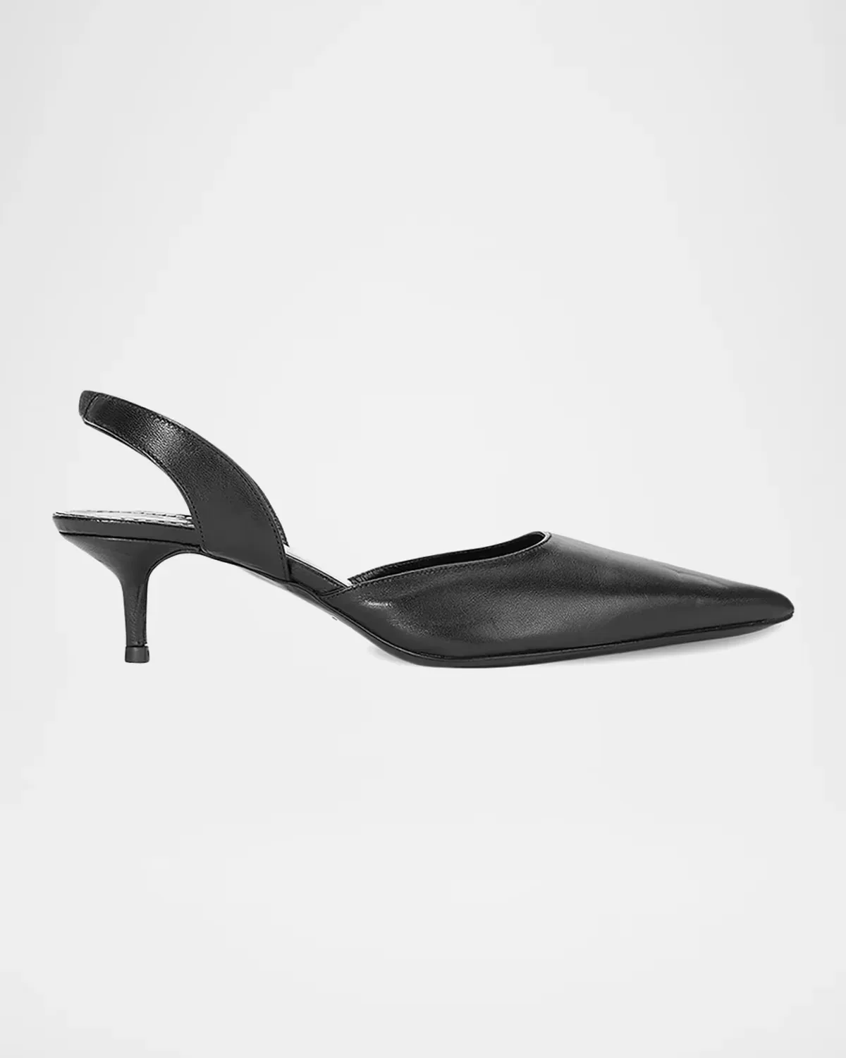 Sebastian 40MM Leather Slingback Pumps