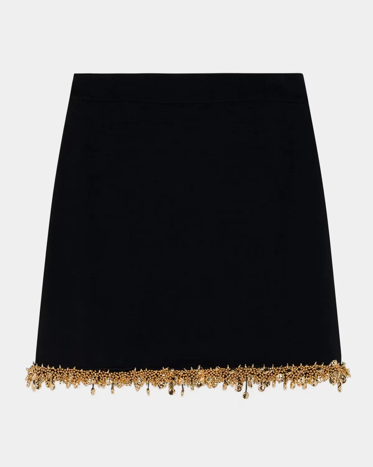 Wendy Beaded A-Line Mini Skirt by SIMKHAI