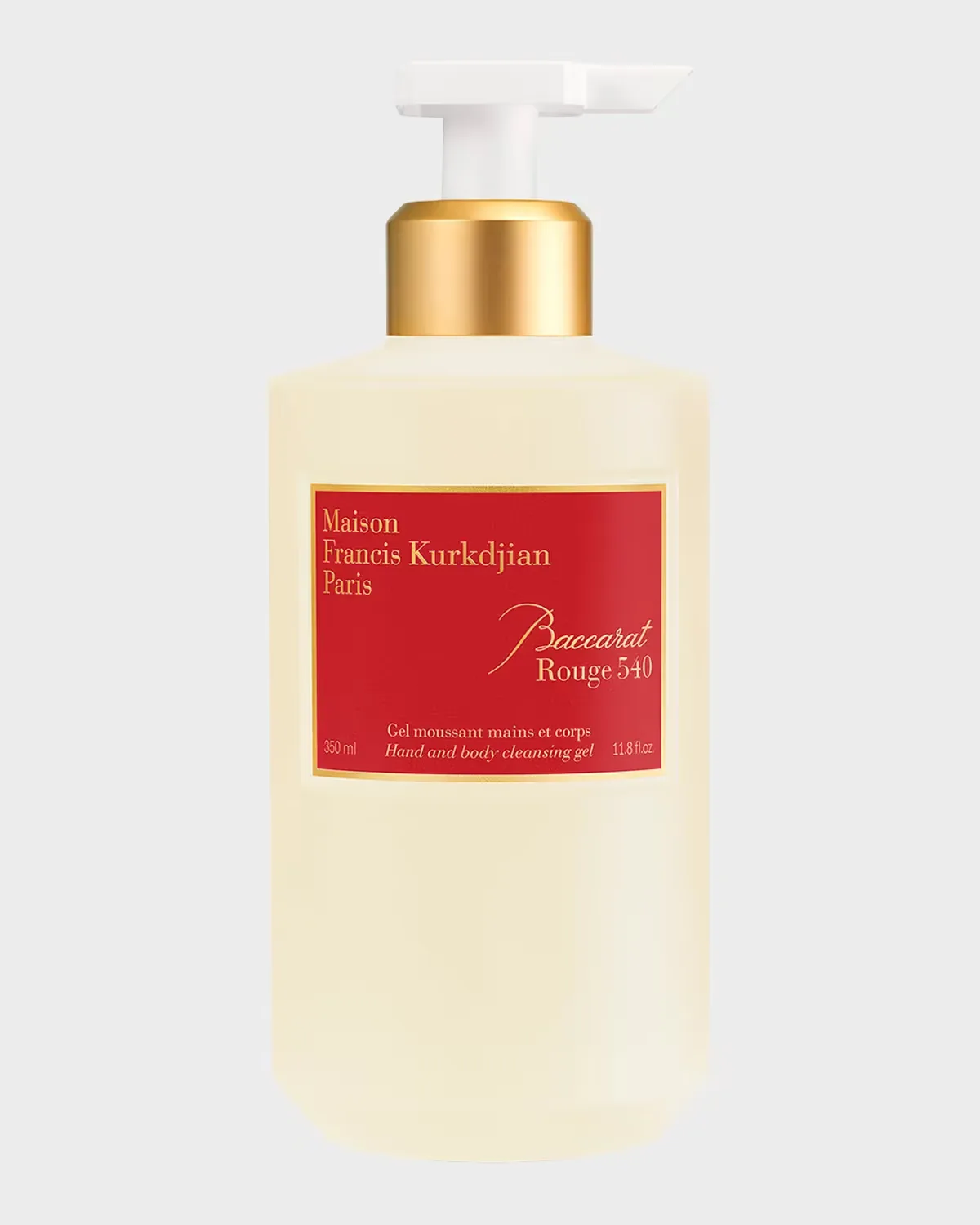 Baccarat Rouge 540 Hand and Body Cleansing Gel, 11.8 oz by Maison Francis Kurkdjian