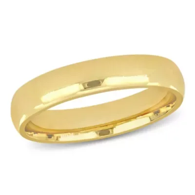 Polished Finish Comfort Fit Wedding Band in 14K Yellow Gold by Belk & Co