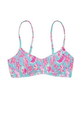 Tropical Glow Recycled Bikini Top by Snapper Rock