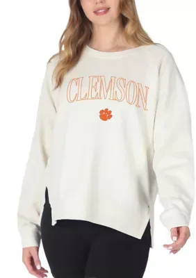 NCAA Clemson Tigers French Terry Crew Neck Sweatshirt