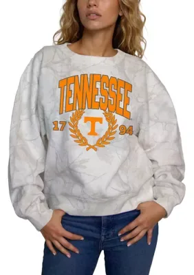 NCAA Tennessee Volunteers Old School Faded Camo Crew Neck Sweatshirt