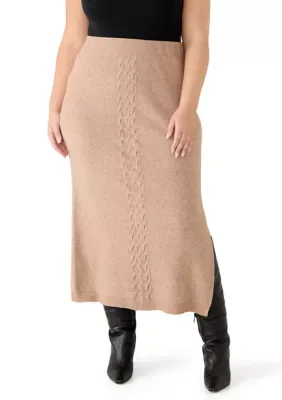 Cable Knit Skirt by Fever