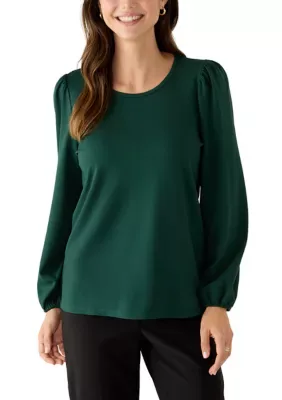 Long Sleeve Serenity Top by Anne Klein