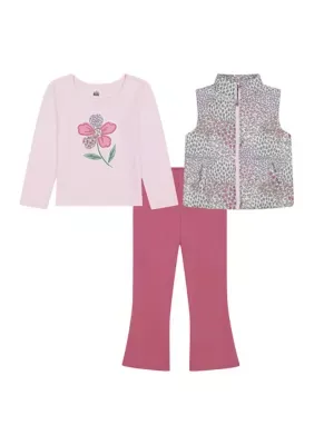 Puff Vest 3-Piece Set by Kids Headquarters