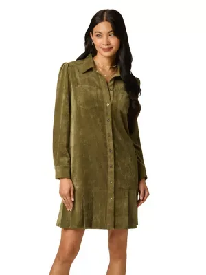 Corduroy Shift Dress by Adrianna Papell