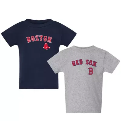 Boston Red Sox MLB Boston Sox Logo 2-Pack T-Shirt Set by Soft As a Grape