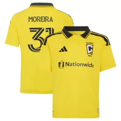 MLS Steven Moreira Columbus Crew 2026 the Crafted for Excellence Kit Replica Jersey by adidas