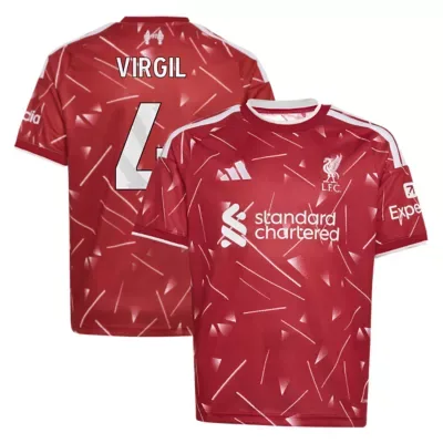 International Clubs Virgil Van Dijk Liverpool 2026/27 Home Replica Jersey by adidas