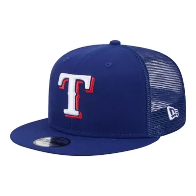 MLB Texas Rangers 9FIFTY Trucker Snapback Hat by New Era