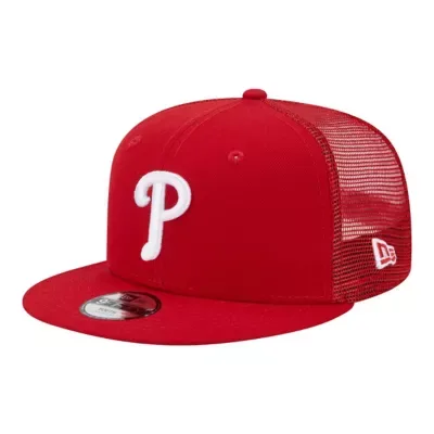 MLB Philadelphia Phillies 9FIFTY Trucker Snapback Hat by New Era