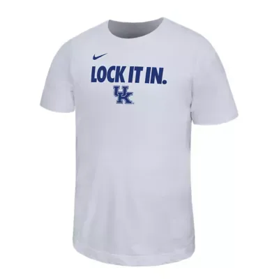 NCAA Kentucky Wildcats 2026 On-Court Bench Legend Dri-FIT T-Shirt by Nike