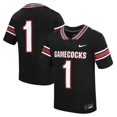 NCAA #1 South Carolina Gamecocks Alternate Replica Football Jersey by Nike